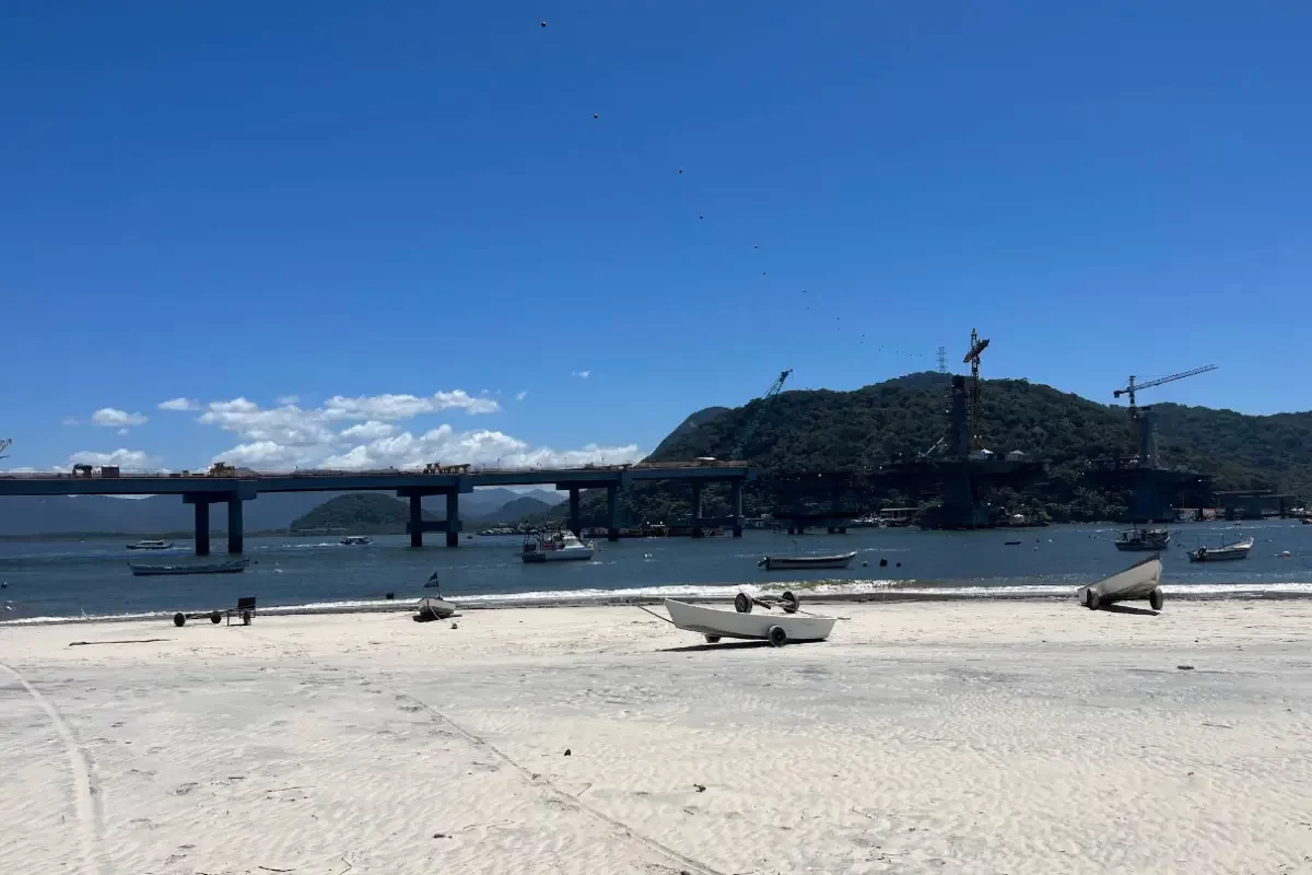 Praia de Caieiras em Guaratuba